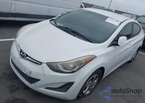 2015 Hyundai Elantra Se from USA, damaged, VIN 5NPDH4AE3FH589780